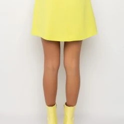 IT'S THE LOOK FOR ME MINI SKIRT -helmut shop its the look for me mini skirt lime 6 6