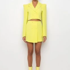 IT'S THE LOOK FOR ME MINI SKIRT -helmut shop its the look for me mini skirt lime 8 8