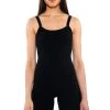 JENNA CLASSIC SCOOP BACK ROMPER -helmut shop jenna classic scoop back romper black 1 1