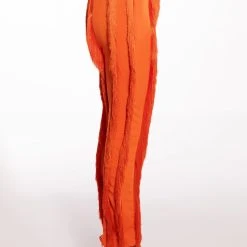 JOSEFINA FRINGE DETAIL JOGGERS 12 JOSEFINA FRINGE DETAIL JOGGERS -helmut shop josefina fringe detail joggers orange 4 4