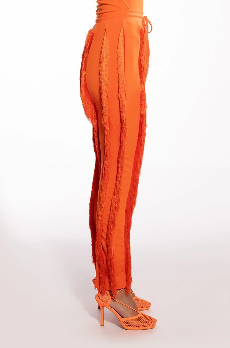 JOSEFINA FRINGE DETAIL JOGGERS 6 JOSEFINA FRINGE DETAIL JOGGERS - Image 4