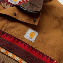 Junya Watanabe MEN'S JACKET -helmut shop junyawatanabeMEN SJACKETBROWNXREDGRAY3WJ J905 W22 3