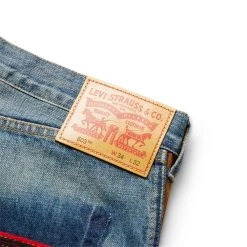 Junya Watanabe X LEVI'S PANTS -helmut shop junyawatanabeMEN SPANTSINDIGOMIX3WJ P203 W22 6