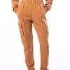 JUST A LOVER SCUBA CARGO JOGGER -helmut shop just a lover scuba cargo jogger brown 1 1