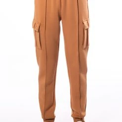 JUST A LOVER SCUBA CARGO JOGGER -helmut shop just a lover scuba cargo jogger brown 5 5