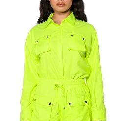 KAI PULL ON SHORTS -helmut shop kai pull on shorts neon yellow 3 3