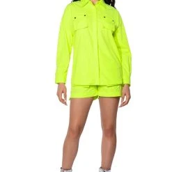 KAI PULL ON SHORTS -helmut shop kai pull on shorts neon yellow 6 6