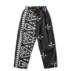 KAPITAL COMBED BURBERRY HUMONGO CROSS EASY PANTS
