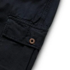 KAPITAL LIGHT CANVAS RINGOMAN CARGO PANTS 9 KAPITAL LIGHT CANVAS RINGOMAN CARGO PANTS -helmut shop kapitalLIGHTCANVASRINGOMANCARGOPANTSBLACK1EK 562 3