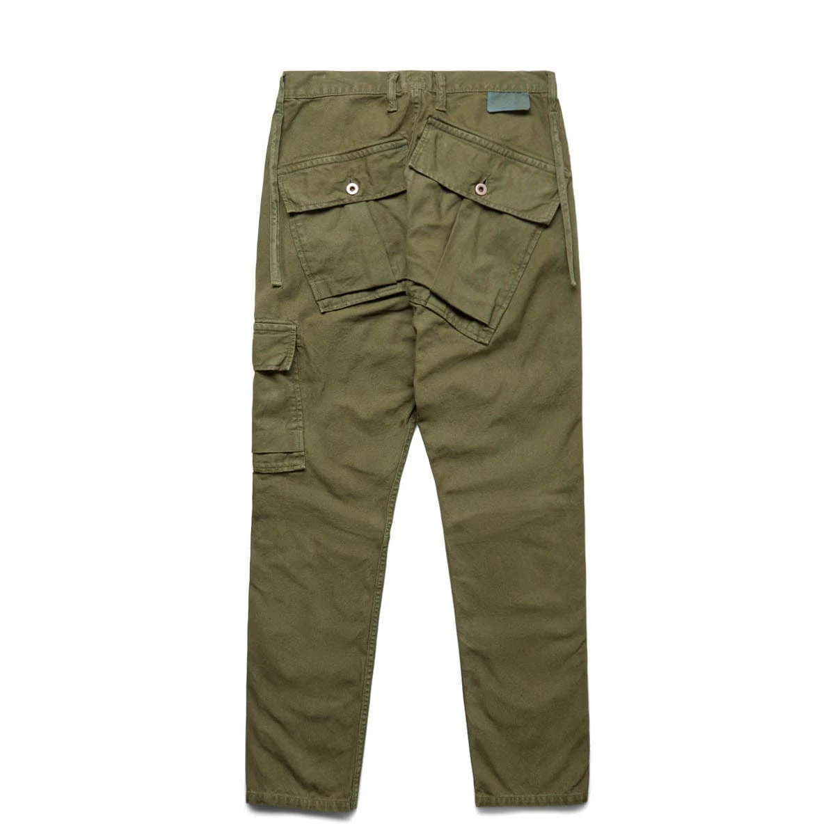 KAPITAL LIGHT CANVAS RINGOMAN CARGO PANTS 4 KAPITAL LIGHT CANVAS RINGOMAN CARGO PANTS - Image 2