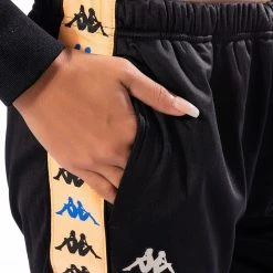 KAPPA SIDE TRIM JOGGER -helmut shop kappa side trim jogger black multi 6 6
