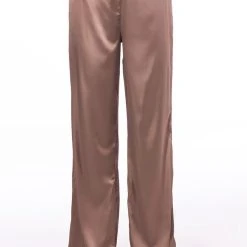 KEEP IT REAL STRAIGHT LEG TROUSERS -helmut shop keep it real straight leg trousers light brown 4 4