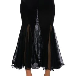 KEEP UP MERMAID FLARE MESH MIDI SKIRT -helmut shop keep up mermaid flare mesh midi skirt black 8 8