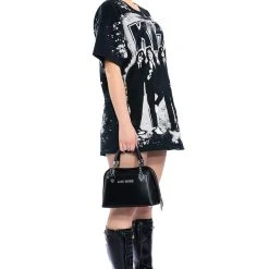 KISS SHORT SLEEVE GRAPHIC BAND TEE -helmut shop kiss short sleeve graphic band tee black multi 5 5