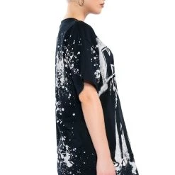 KISS SHORT SLEEVE GRAPHIC BAND TEE -helmut shop kiss short sleeve graphic band tee black multi 6 6