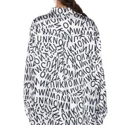 LETTERS OF YOUR NAME BUTTON DOWN SHIRT -helmut shop letters of your name button down shirt white multi 6 6