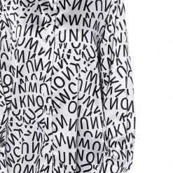 LETTERS OF YOUR NAME BUTTON DOWN SHIRT -helmut shop letters of your name button down shirt white multi 7 7