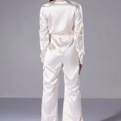 LISTEN UP UTILITY JUMPSUIT -helmut shop listen up utility jumpsuit champagne 6 6