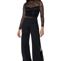 LOOKING FOR LOVE LACE BLOUSE -helmut shop looking for love lace blouse black 3 3