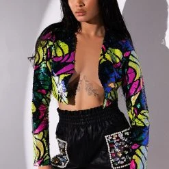 LORIE GEM EMBELLISHED FAUX LEATHER SHORTS -helmut shop lorie gem embellished faux leather shorts black 3 3