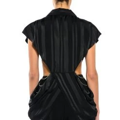 LOVE CRAZY CUT OUT BLOUSE -helmut shop love crazy cut out blouse black 5 5 c1