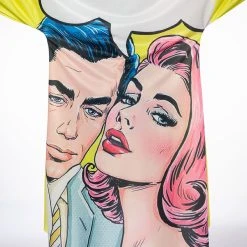 LOVERS LONG BUTTON DOWN BLOUSE -helmut shop lovers long button down blouse yellow multi 9 9