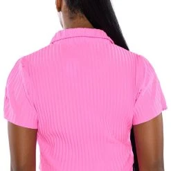 LUCY SHORT SLEEVE BUTTON DOWN -helmut shop lucy short sleeve button down pink 6 6