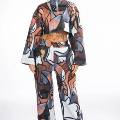 MAIN SQUEEZE REVERSIBLE PRINTED SCUBA SWEATSHIRT -helmut shop main squeeze reversible printed scuba sweatshirt multi 8 8