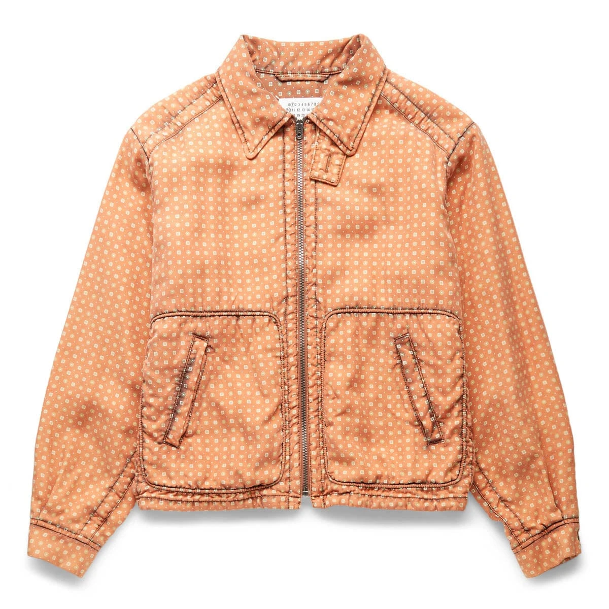 Maison Margiela TIE PRINT SILK JACKET 3 Maison Margiela TIE PRINT SILK JACKET