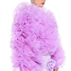 MAJOR MOMENT LONG SLEEVE BLOUSE -helmut shop major moment long sleeve blouse purple 3 3