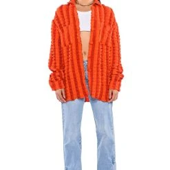 MAJOR THROWBACK POPCORN LONG SLEEVE BUTTON DOWN -helmut shop major throwback popcorn long sleeve button down red 4 4