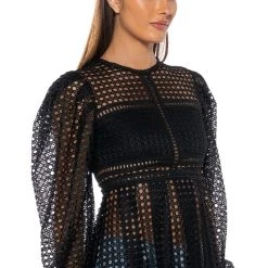 MAKE THE WORLD YOURS PEPLUM FITTED LONG SLEEVE BLOUSE -helmut shop make the world yours peplum fitted long sleeve blouse black 2 2 c1