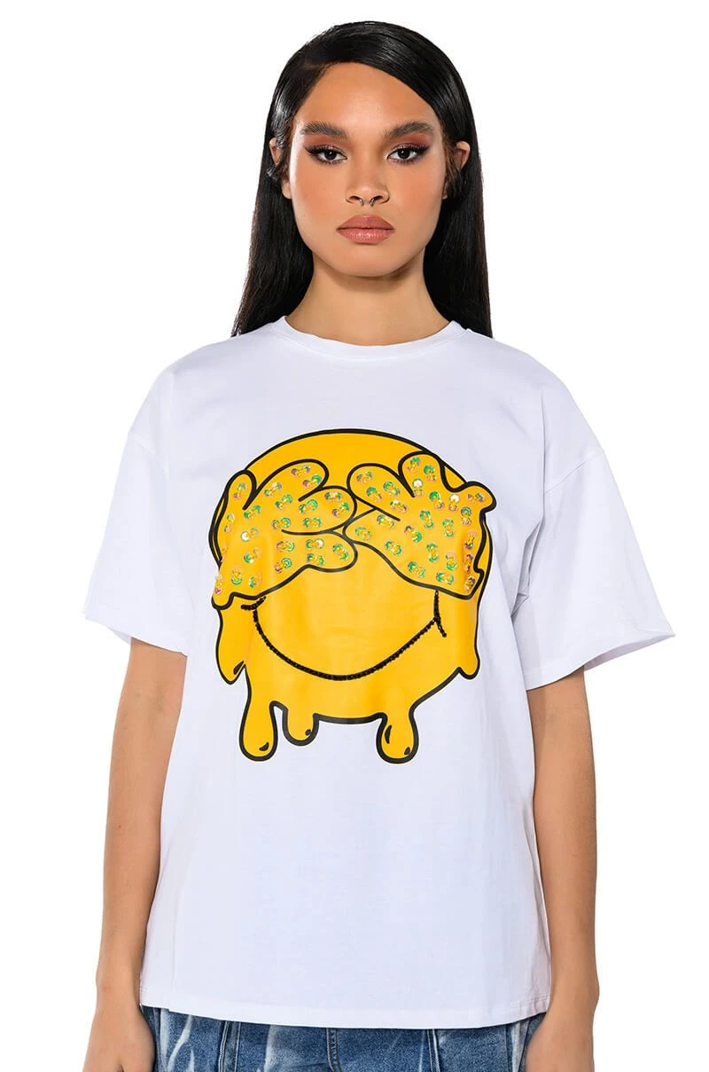 MAKING UP FOR LOST TIME EMBELLISHED OVERSIZE TSHIRT 3 MAKING UP FOR LOST TIME EMBELLISHED OVERSIZE TSHIRT