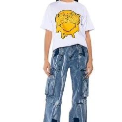 MAKING UP FOR LOST TIME EMBELLISHED OVERSIZE TSHIRT 10 MAKING UP FOR LOST TIME EMBELLISHED OVERSIZE TSHIRT -helmut shop making up for lost time embellished oversize tshirt white multi 3 3