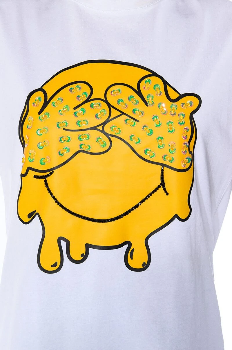 MAKING UP FOR LOST TIME EMBELLISHED OVERSIZE TSHIRT 8 MAKING UP FOR LOST TIME EMBELLISHED OVERSIZE TSHIRT - Image 6