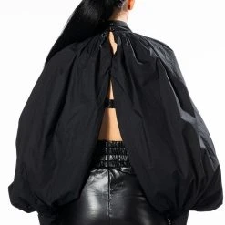 MASTERPIECE PUFF LONG SLEEVE TOP 11 MASTERPIECE PUFF LONG SLEEVE TOP -helmut shop masterpiece puff long sleeve top black 5 5