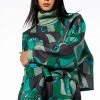 MEDUSA TURTLENECK SCUBA SWEATSHIRT -helmut shop medusa turtleneck scuba sweatshirt green multi 1 1
