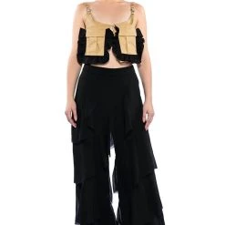 MIA UTILITY BRALETTE -helmut shop mia utility bralette beige multi 2 2