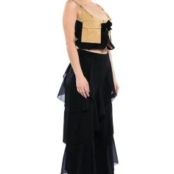 MIA UTILITY BRALETTE -helmut shop mia utility bralette beige multi 3 3