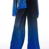 MIDNIGHT STUNNER PALAZZO PANT -helmut shop midnight stunner palazzo pant blue multi 1 1