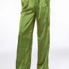 MINDING MY OWN WIDE LEG PANT -helmut shop minding my own wide leg pant green multi 1 1 c1 c1