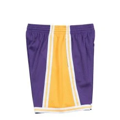 Mitchell & Ness NBA SWINGMAN ROAD SHORTS LAKERS 84-85 -helmut shop mitchellandnessNBASWNGMNRDSHRTSLKRS84 85PURPLESSMSHGS18235 LALPURP84 3