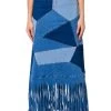 MIX 'N MATCH MAXI DENIM SKIRT -helmut shop mix n match maxi denim skirt medium blue denim 1 1 c1