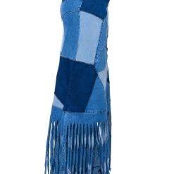 MIX 'N MATCH MAXI DENIM SKIRT -helmut shop mix n match maxi denim skirt medium blue denim 6 6 c1