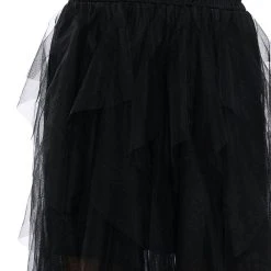 MODERN ROYALTY LAYERED MESH MAXI SKIRT -helmut shop modern royalty layered mesh maxi skirt black 10 10