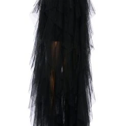 MODERN ROYALTY LAYERED MESH MAXI SKIRT -helmut shop modern royalty layered mesh maxi skirt black 7 7 c1