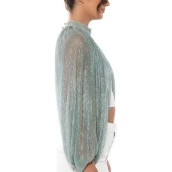 MONICA SHEER OVERLAY BLOUSE 13 MONICA SHEER OVERLAY BLOUSE -helmut shop monica sheer overlay blouse mint 5 5