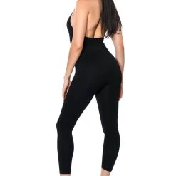 MY EVERYDAY HALTER JUMPSUIT -helmut shop my everyday halter jumpsuit black 5 5