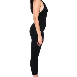 MY EVERYDAY HALTER JUMPSUIT -helmut shop my everyday halter jumpsuit black 6 6