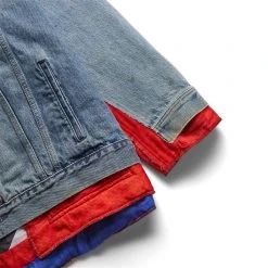 Needles JEAN JACKET + RUG (XL) -helmut shop needlesJEANJACKET RUG XL ASSORTED0999XL 1 LQ298 7